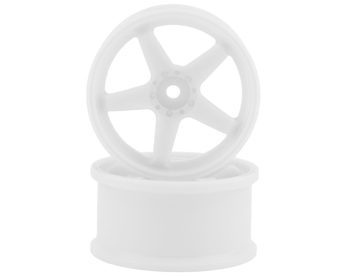 Topline N Model V3 High Traction Drift Wheels (White) (2) (7mm Offset) [TDW-074WH]  - HobbyTown