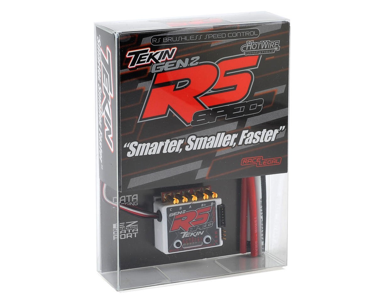 Tekin Racing TT1155 RS Gen2 Spec Sensored/Sensor Less D2 ESC 13.5 Turn Limit 