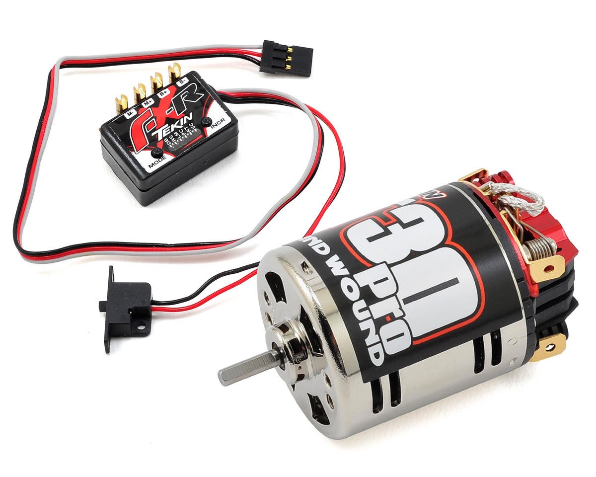 rc crawler motor esc combo