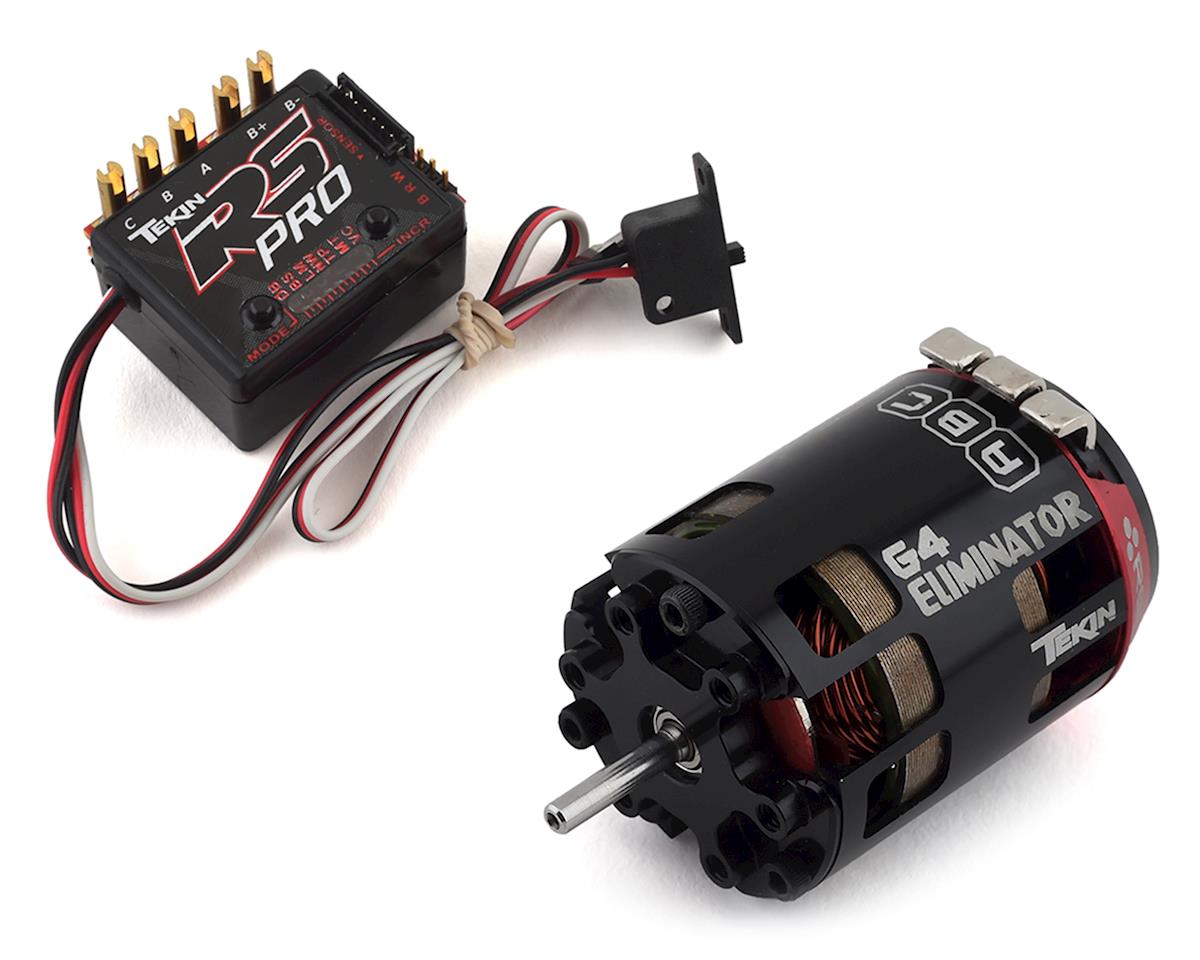 3.5T Sensored Brushless 540 Combos ESC/Motor 1/10 Scale Electric Motors ...