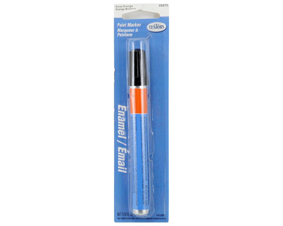 Testors Gloss Enamel Paint Marker (Orange) (10ml) [TES2527C] | Cars ...