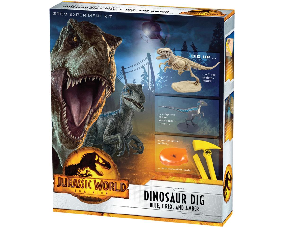 Thames & Kosmos Jurassic World Dominion Dinosaur Dig (Blue, T. Rex & Amber)  [THK556001] - HobbyTown