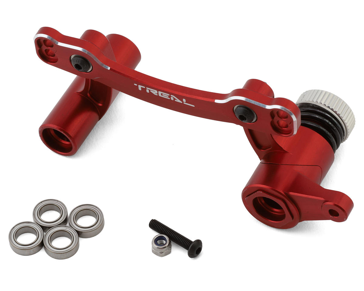 Treal Hobby Arrma Kraton 6S Aluminum Steering Rack Assembly (Red ...