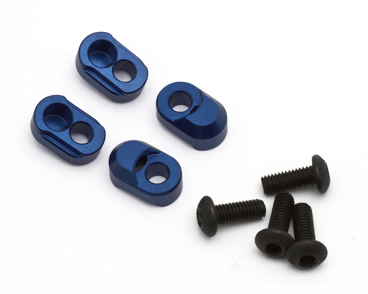 Treal Hobby 7075 Aluminum Rear Hinge Pin Retainers for Traxxas® X