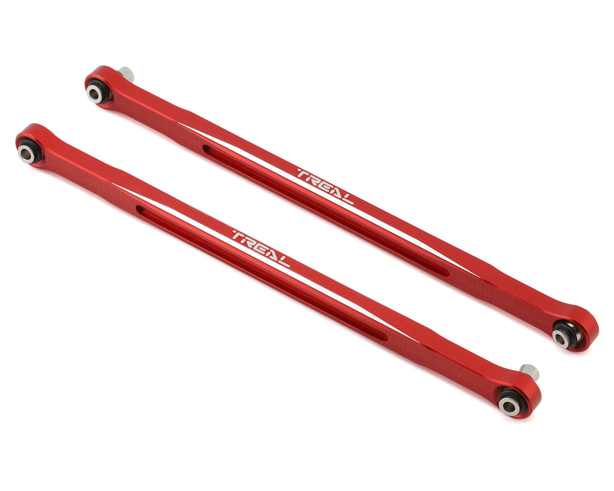 Treal Hobby Aluminum Steering Toe Links for Traxxas XRT (Red) (2