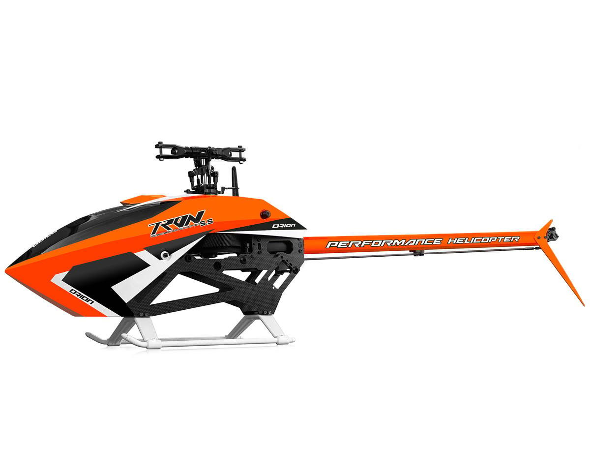 Tron Helicopters Tron 5.5E Orion 550 Electric Helicopter Kit (Orange ...