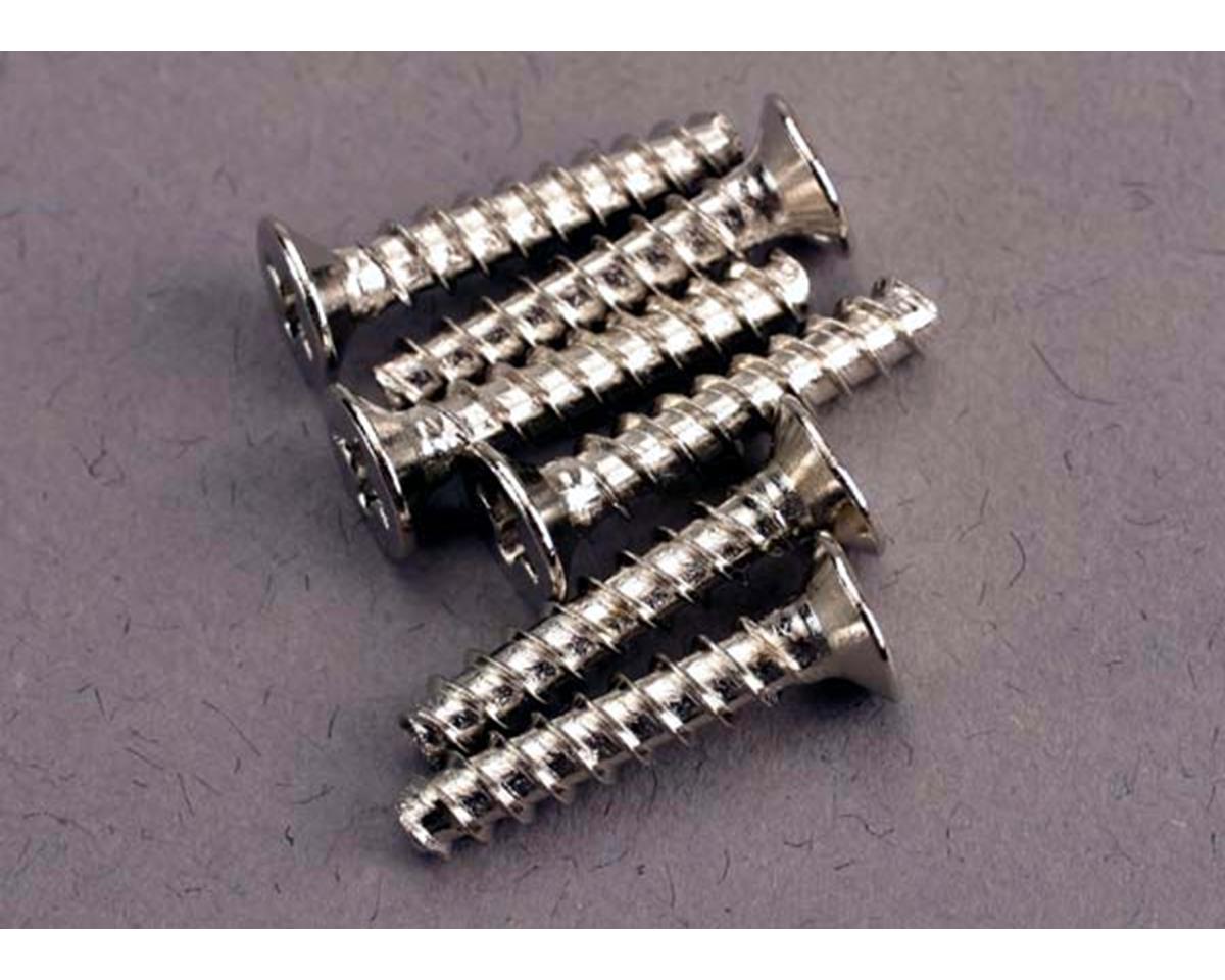 Traxxas Screws, 3x15mm Countersunk Self-Tapping (6) TRA2649
