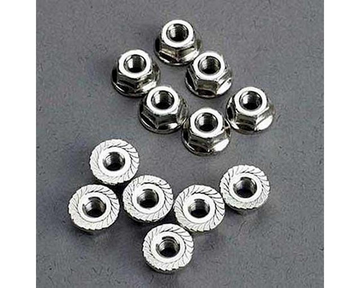 Traxxas 3mm Nuts, 3mm flanged (12) TRA2744