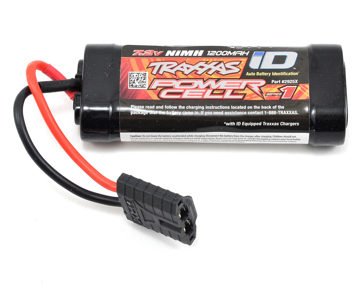Traxxas Series 1 1200mAh 7.2V NiMH 1/16 Battery iD Plug 95x18x35mm TRA2925X