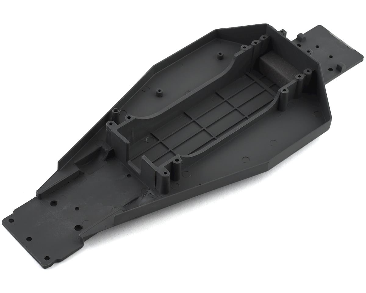 Traxxas Lower chassis (grey) (166mm long battery compartment) (fits both flat and hump style battery packs)) TRA3722R