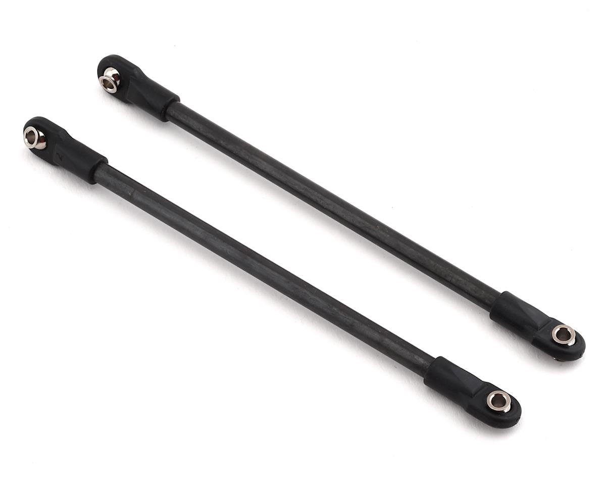 Traxxas Push rod (steel) (assembled with rod ends) (2) (black) (use with #5359 progressive 3 rockers) TRA5319