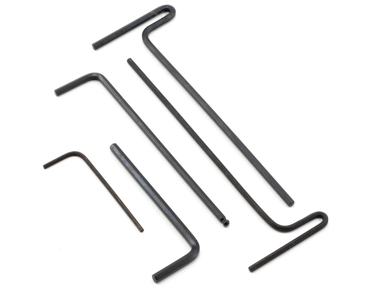 Traxxas Hex Wrenches; 1.5mm, 2mm, 2.5mm, 3mm, 2.5 Ball TRA5476X