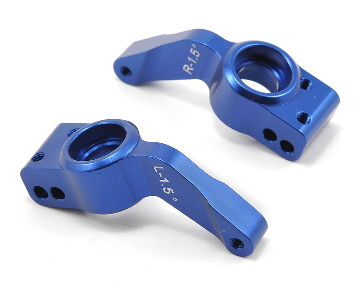 Traxxas Axle Carriers, Rear, 6061-T6 Aluminum, Left & Right (Blue-Anodized) TRA6455