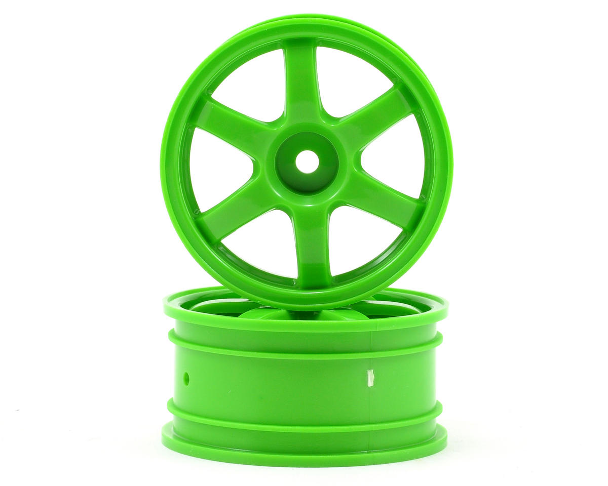 Traxxas Wheels, Volk Racing TE37 (Green) (2) TRA7374A