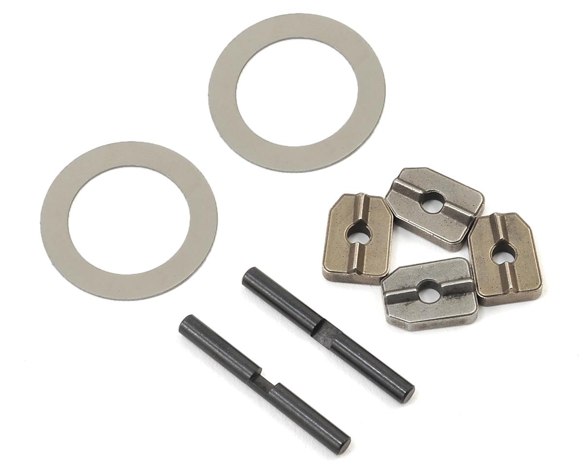 Traxxas X-Maxx Spider gear shaft (2)/ spacers (4)/16x23.5x.5 stainless washer (2) (for #7781X aluminum differential carrier) TRA7783X