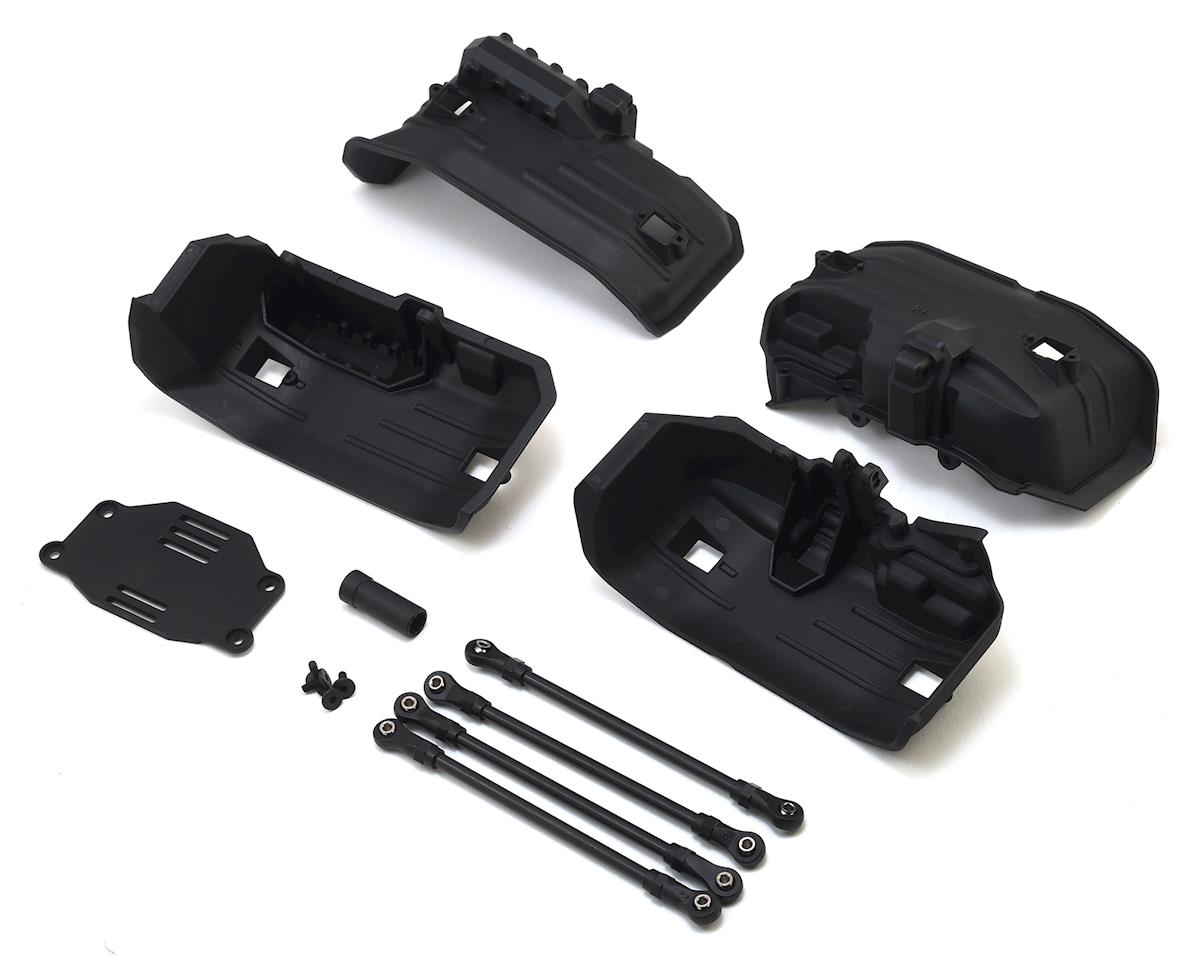 Traxxas Chassis conversion kit, TRX-4 (long to short wheelbase) (includes rear upper & lower suspension links, front & rear inner fenders, short female half shaft, battery tray, 3x8mm FCS (4)) TRA8058