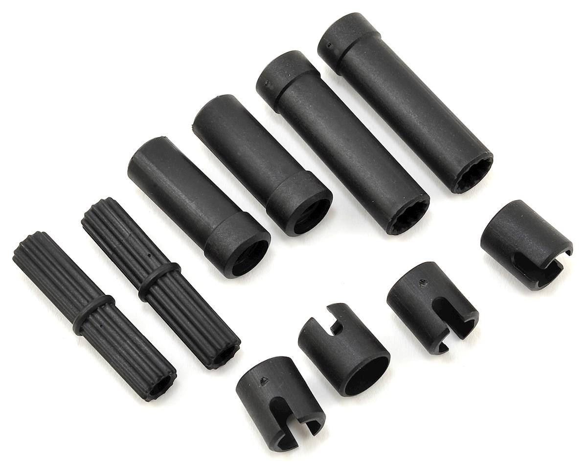Traxxas Half shafts, center (internal splined, front (2) & internal splined, rear (2)/ external splined (2)/ pin retainer (4)) (plastic parts only) TRA8250