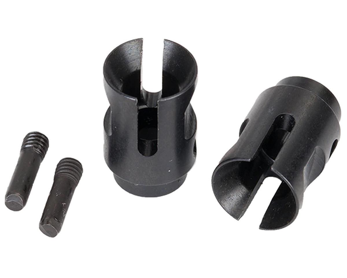 Traxxas Drive cups, inner (2) (steel constant-velocity driveshafts)/ screw pins (2) TRA8353X