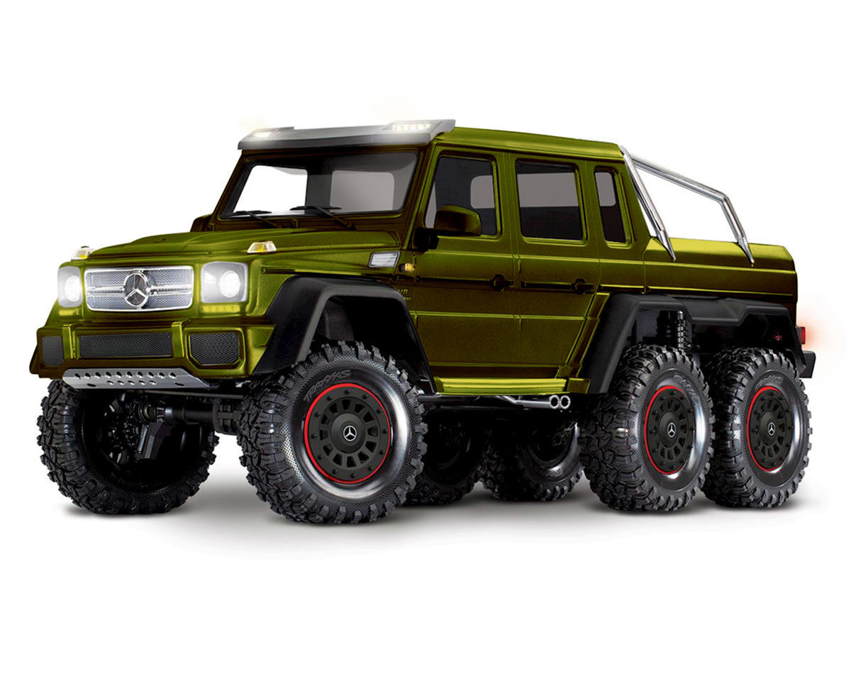 Traxxas Body, Mercedes-Benz G 63 (clear, requires painting)/ decals/ window masks TRA8825