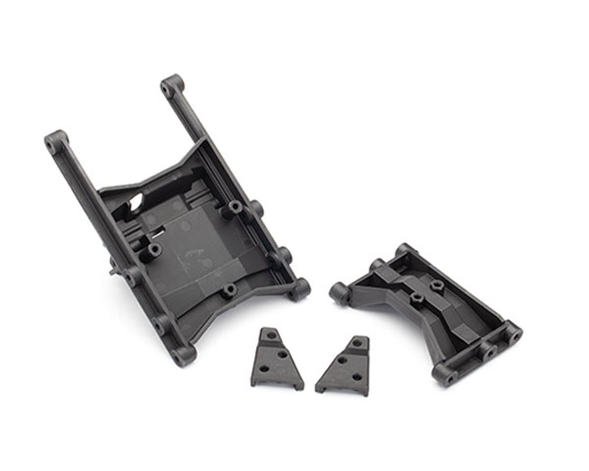 Traxxas Chassis crossmember (intermediate (1) & rear (1))/ shock mounts (left & right) TRA8830