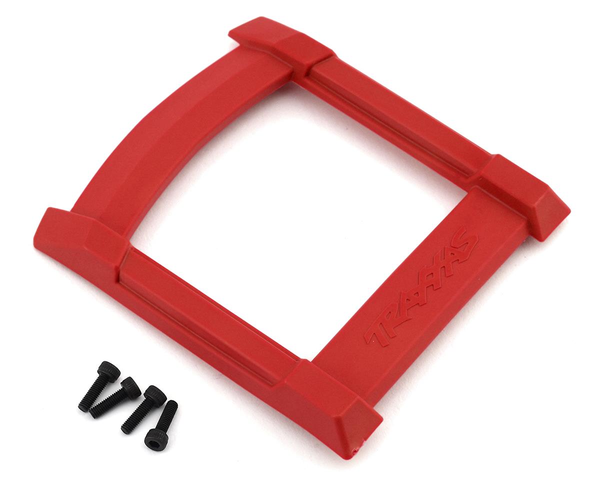 Traxxas Skid plate, roof (body) (red)/ 3x12mm CS (4) TRA8917R