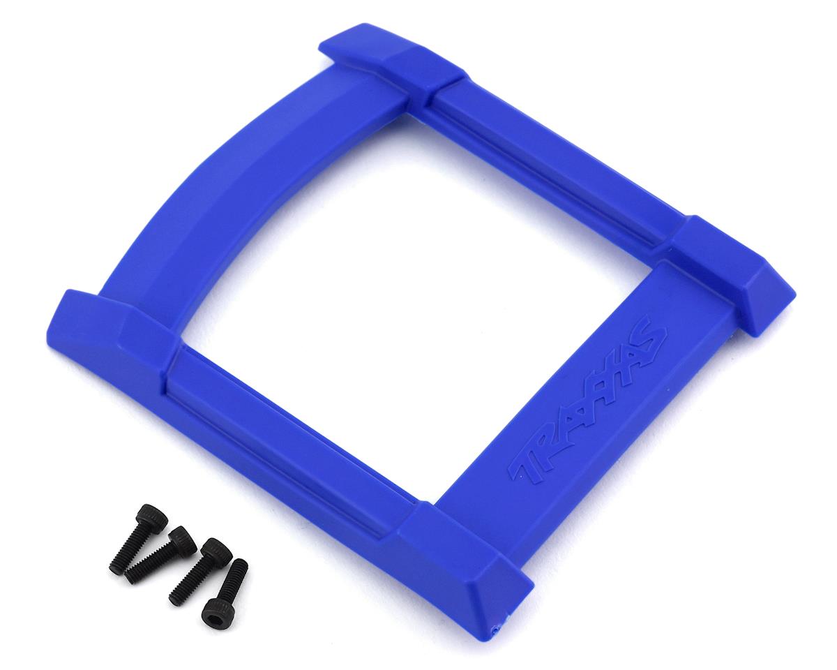 Traxxas Skid plate, roof (body) (blue)/ 3x12mm CS (4) TRA8917X