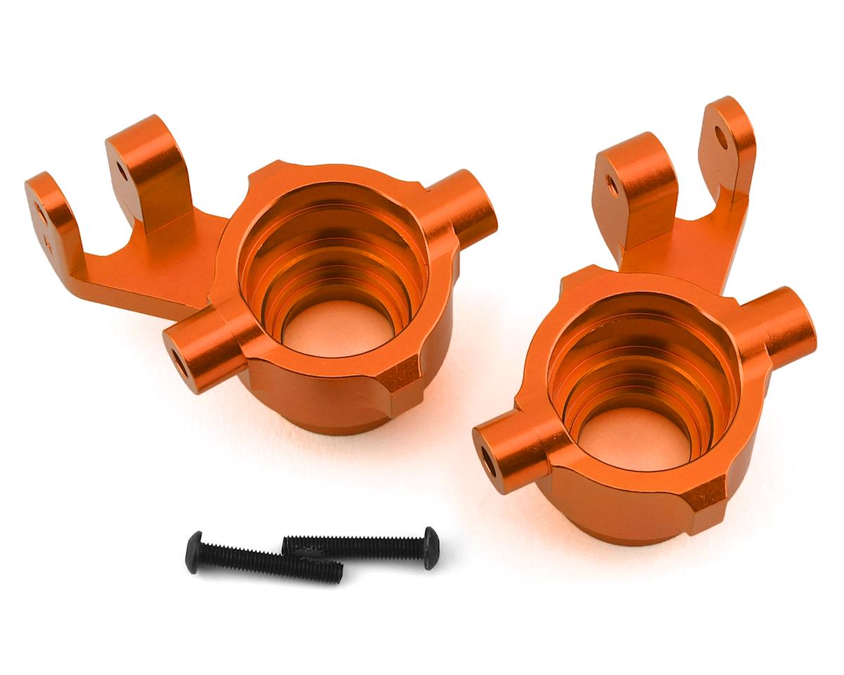 Traxxas Steering blocks, 6061-T6 aluminum (orange-anodized), left & right TRA8937A