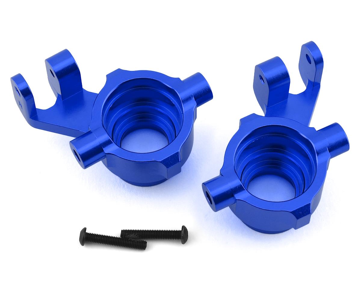 Traxxas Steering blocks, 6061-T6 aluminum (blue-anodized), left & right TRA8937X