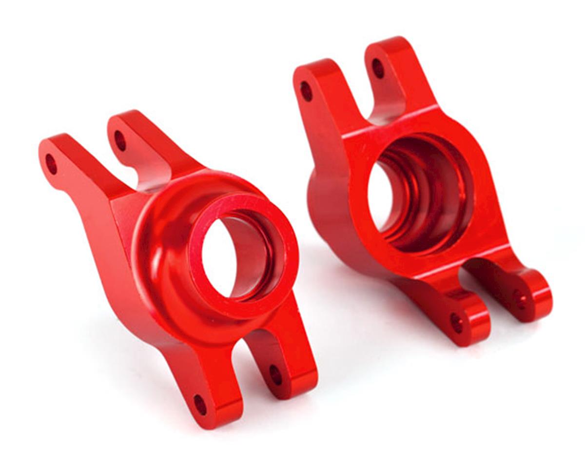 Traxxas Carriers, stub axle (red-anodized 6061-T6 aluminum) (rear) (2) TRA8952R