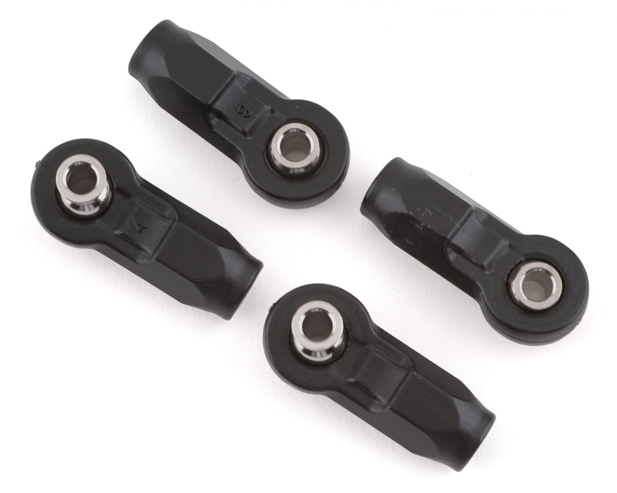 Traxxas Rod ends (4) (assembled with steel pivot balls) (replacement ends for #8547A, 8547R, 8547X, 8948A, 8948G, 8948R, 8948X, 8997A, 8997G, 8997R, 8997X) TRA8958