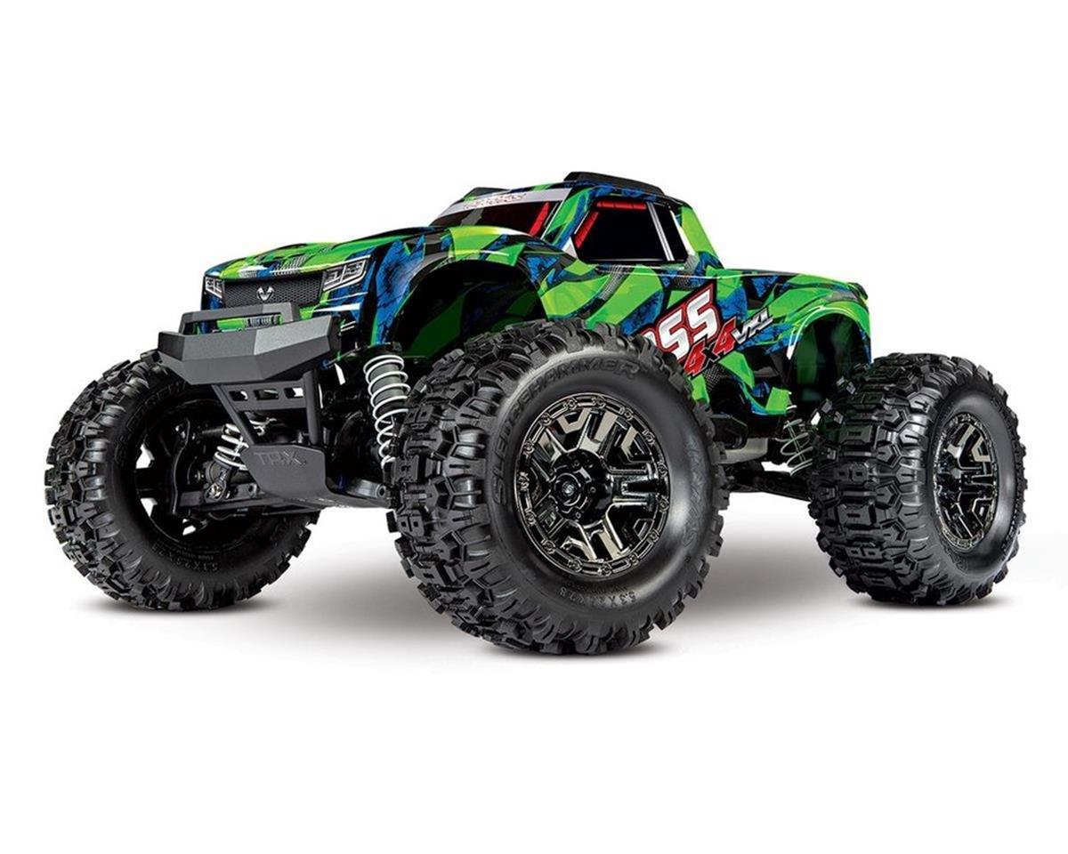 Traxxas Body, Hoss 4X4 (clear, requires painting)/ window, grille, lights decal sheet TRA9011