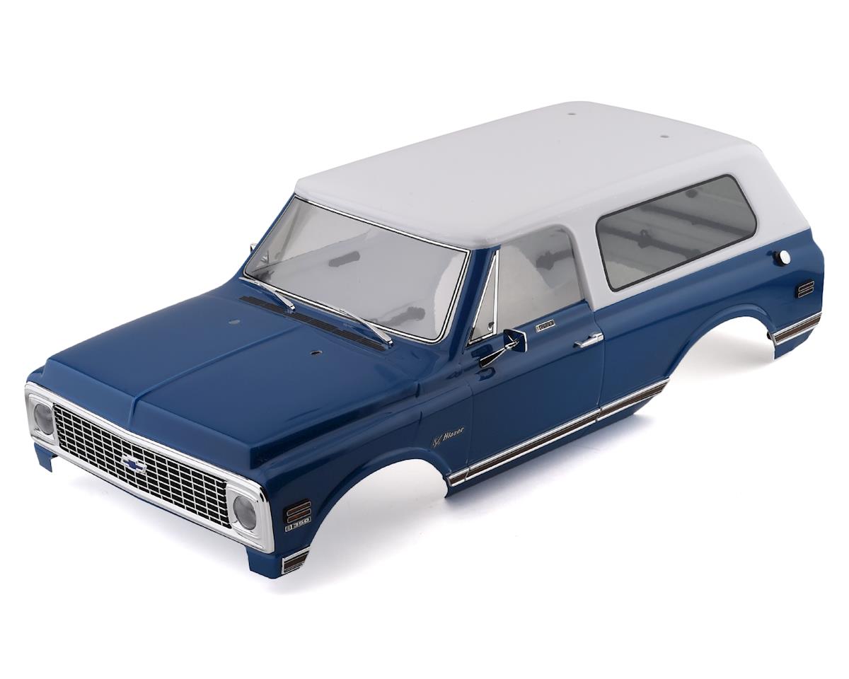 Traxxas Body, Chevrolet Blazer (1972), complete (blue) (includes grille, side mirrors, door handles, windshield wipers, front & rear bumpers, decals) TRA9111X