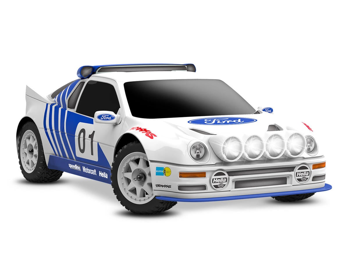 Traxxas Mini Rally Ford RS200 4x4 VXL Brushless 1/16 RTR AWD Rally