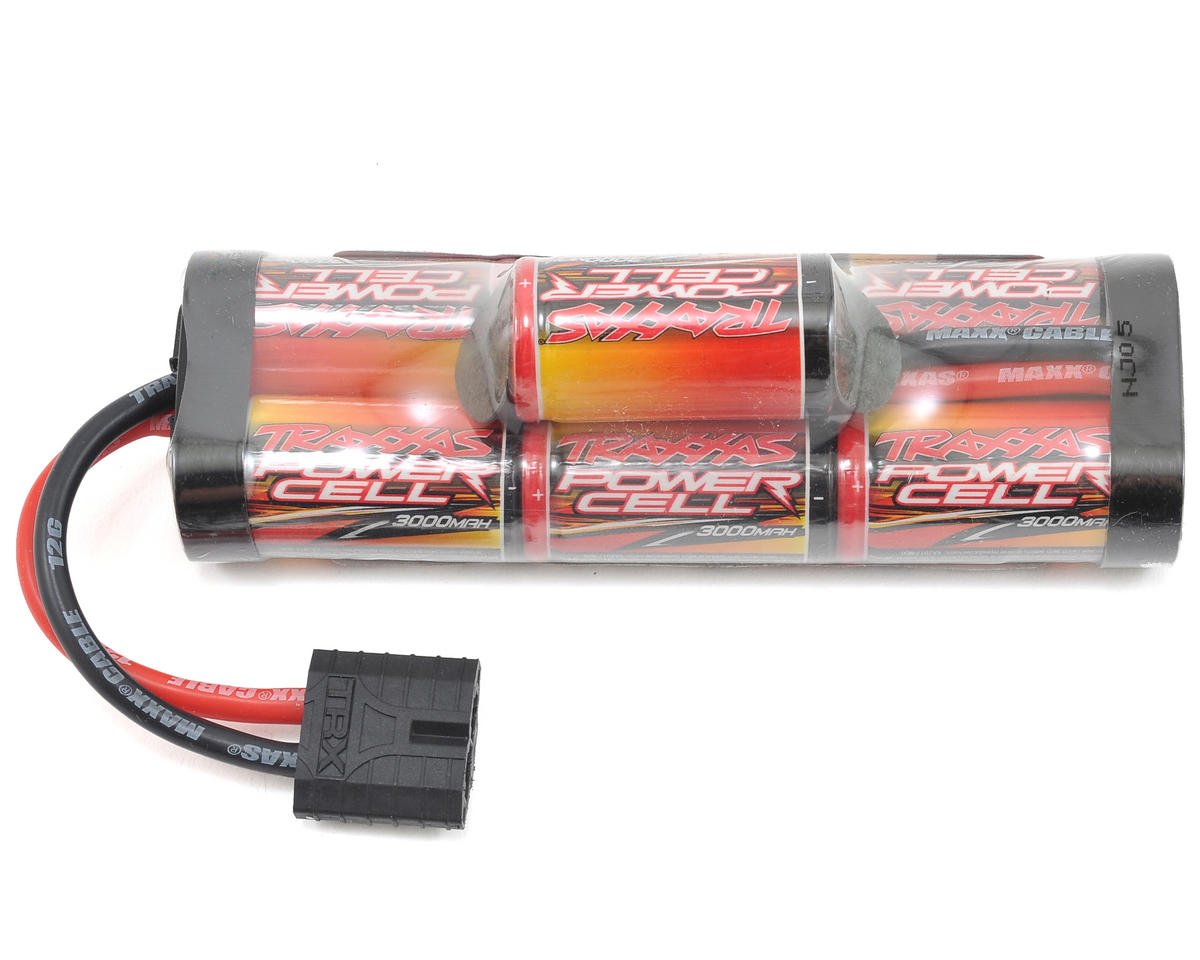 Zin Kolonisten is meer dan Traxxas Power Cell 7 Cell Hump NiMH Battery Pack w/iD Connector (8.4V/3000mAh)  [TRA2926X] - HobbyTown