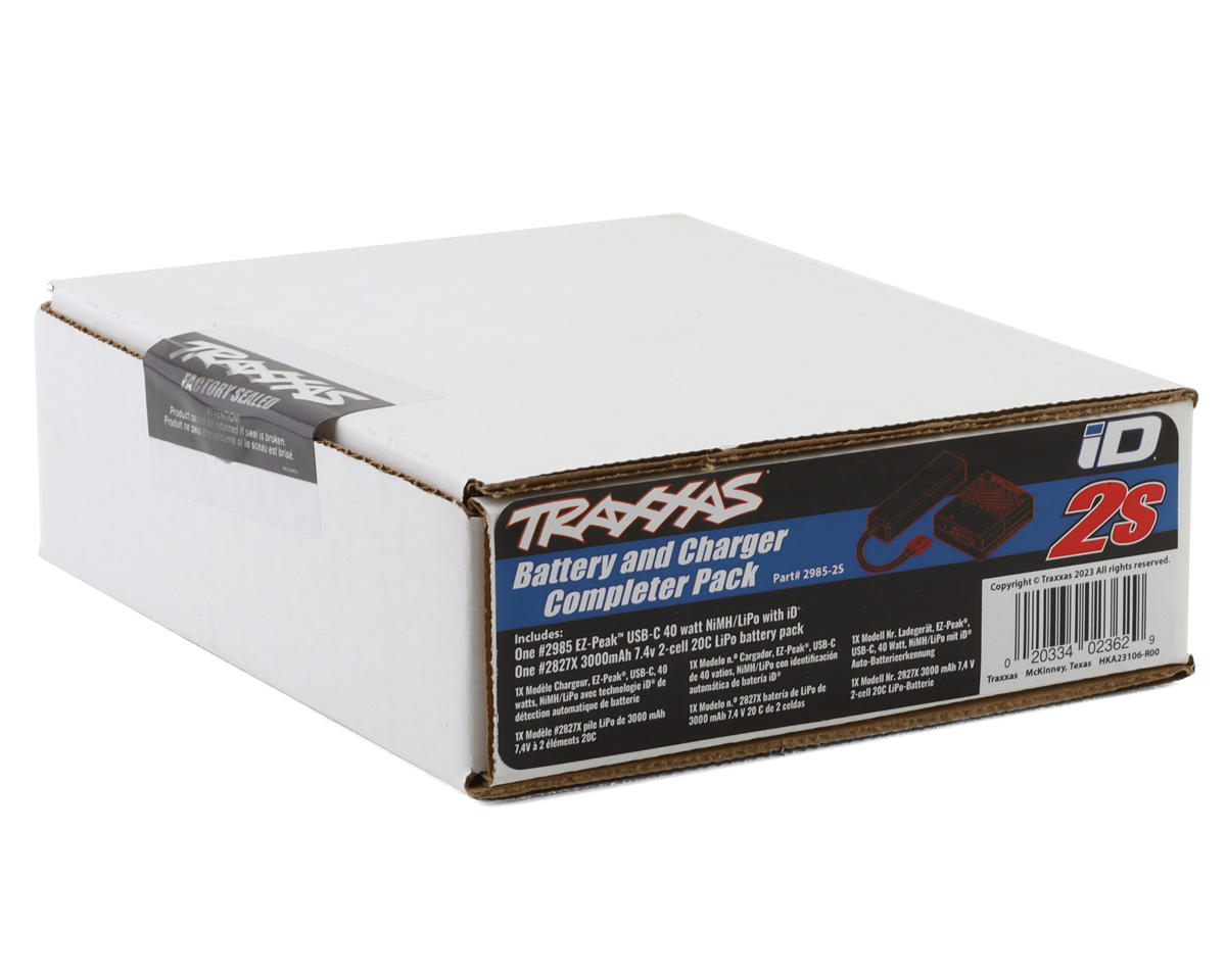 Traxxas 2S Battery/Charger Completer Pack