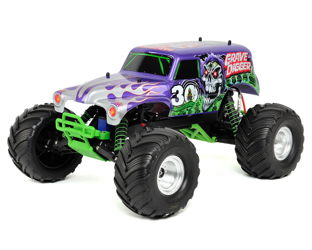 grave digger rc truck traxxas