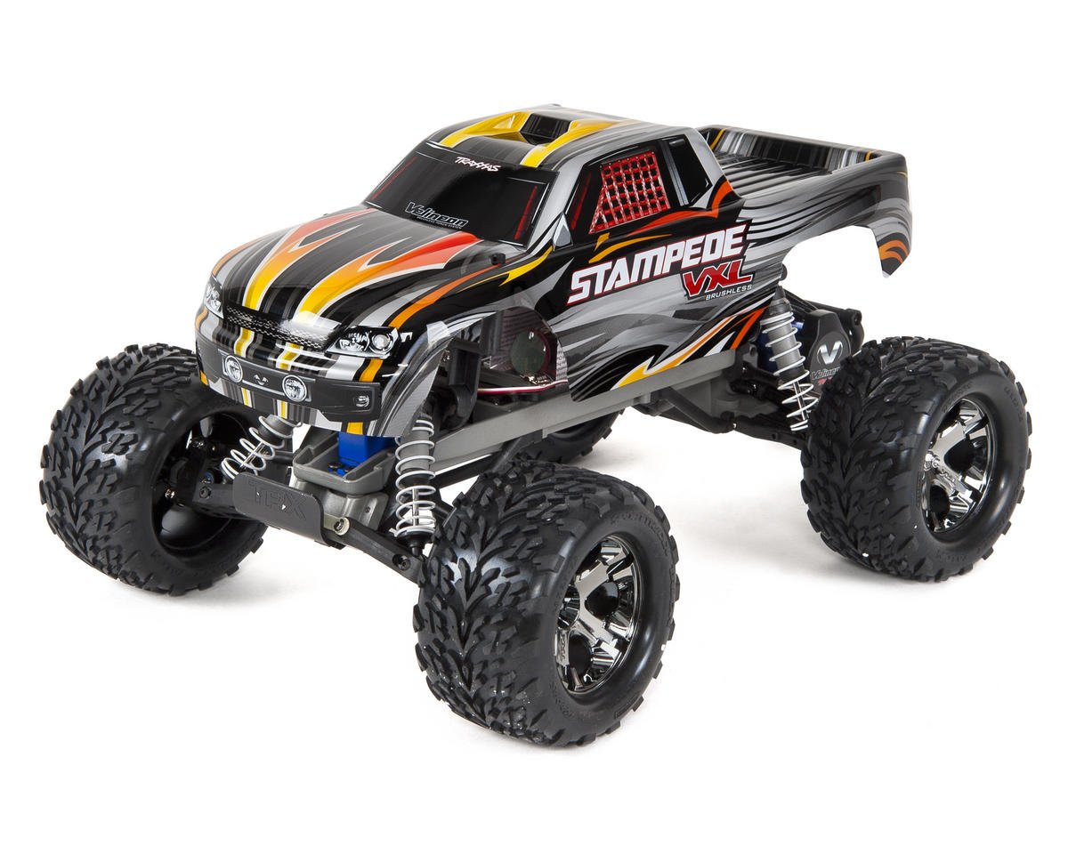 traxxas stampede vxl 2wd brushless monster truck