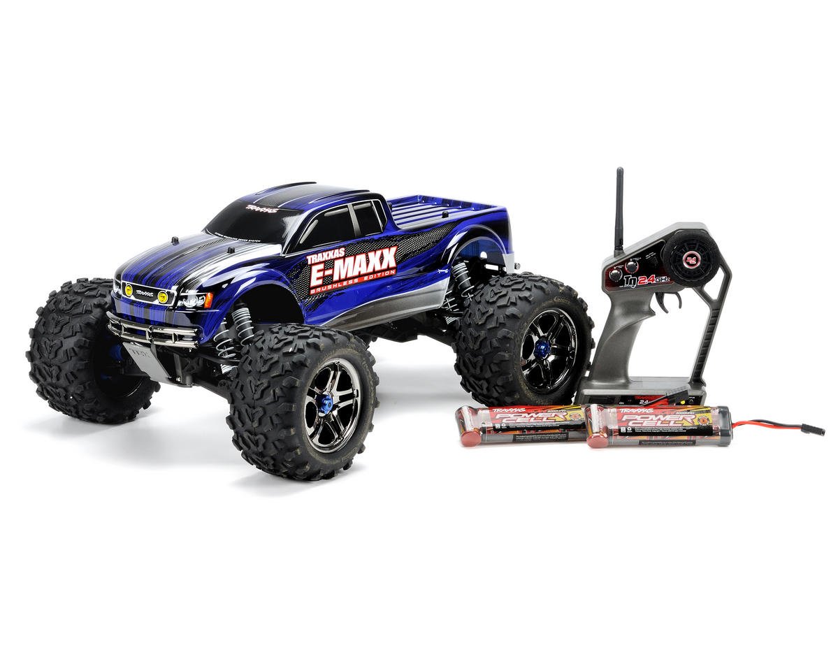 traxxas brushless emaxx