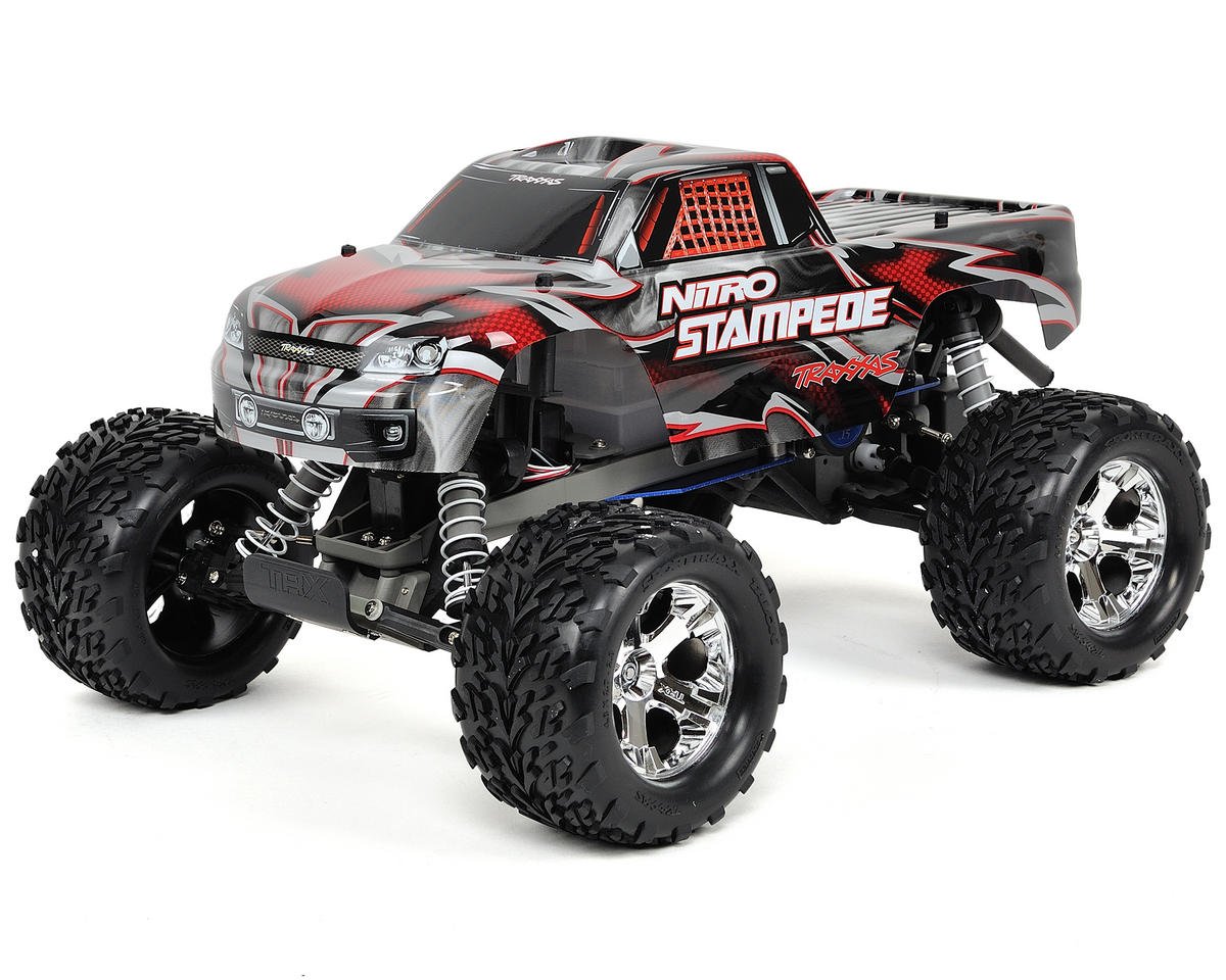 Traxxas Nitro Stampede RTR Monster Truck w/Easy Start Batteries ...