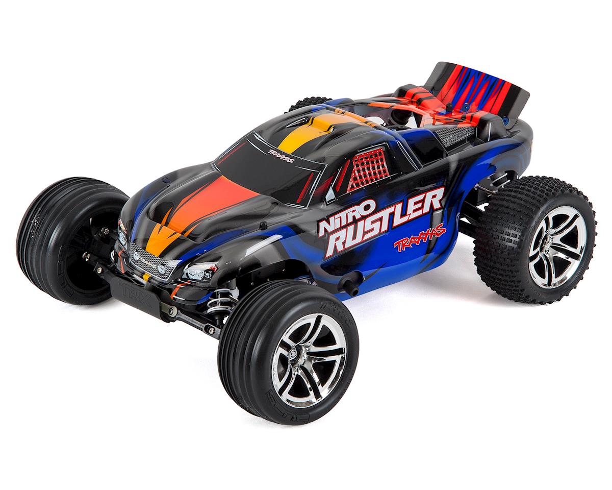 traxxas rustler gas powered