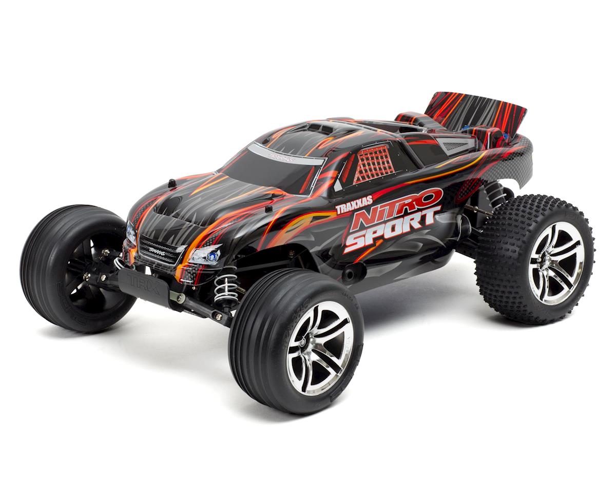 Traxxas Nitro Sport 1/10 RTR Stadium Truck (Black) [TRA45104-1-BLK ...