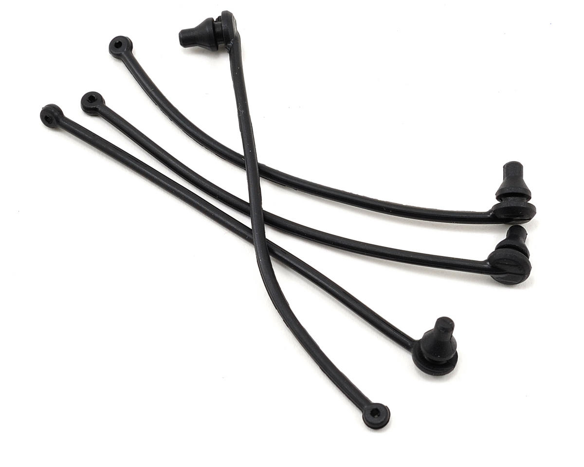 Body Clip Retainer Set (Black) (4) by Traxxas