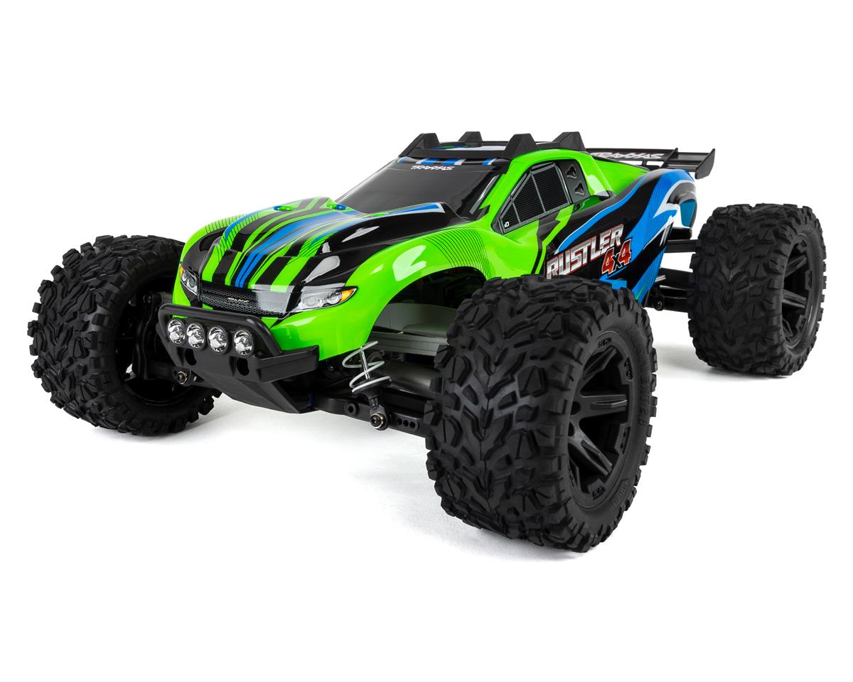 Traxxas Rustler XL-5 BLUE RTR RC Truck w/Battery & Quick Charger FREE SHIPPING 