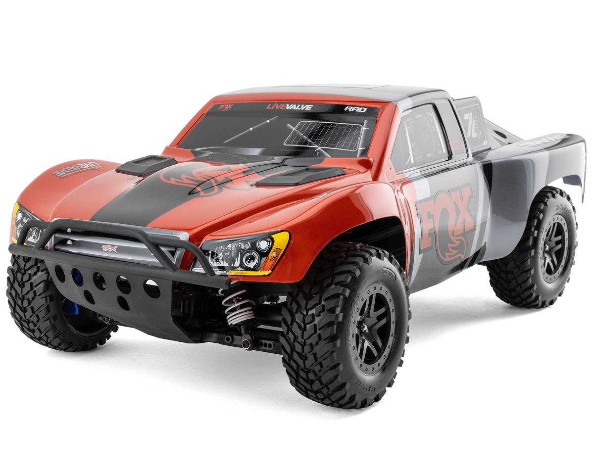 Traxxas Slash BL-2S 1/10 RTR 4X4 Brushless Short Course Truck (Fox ...