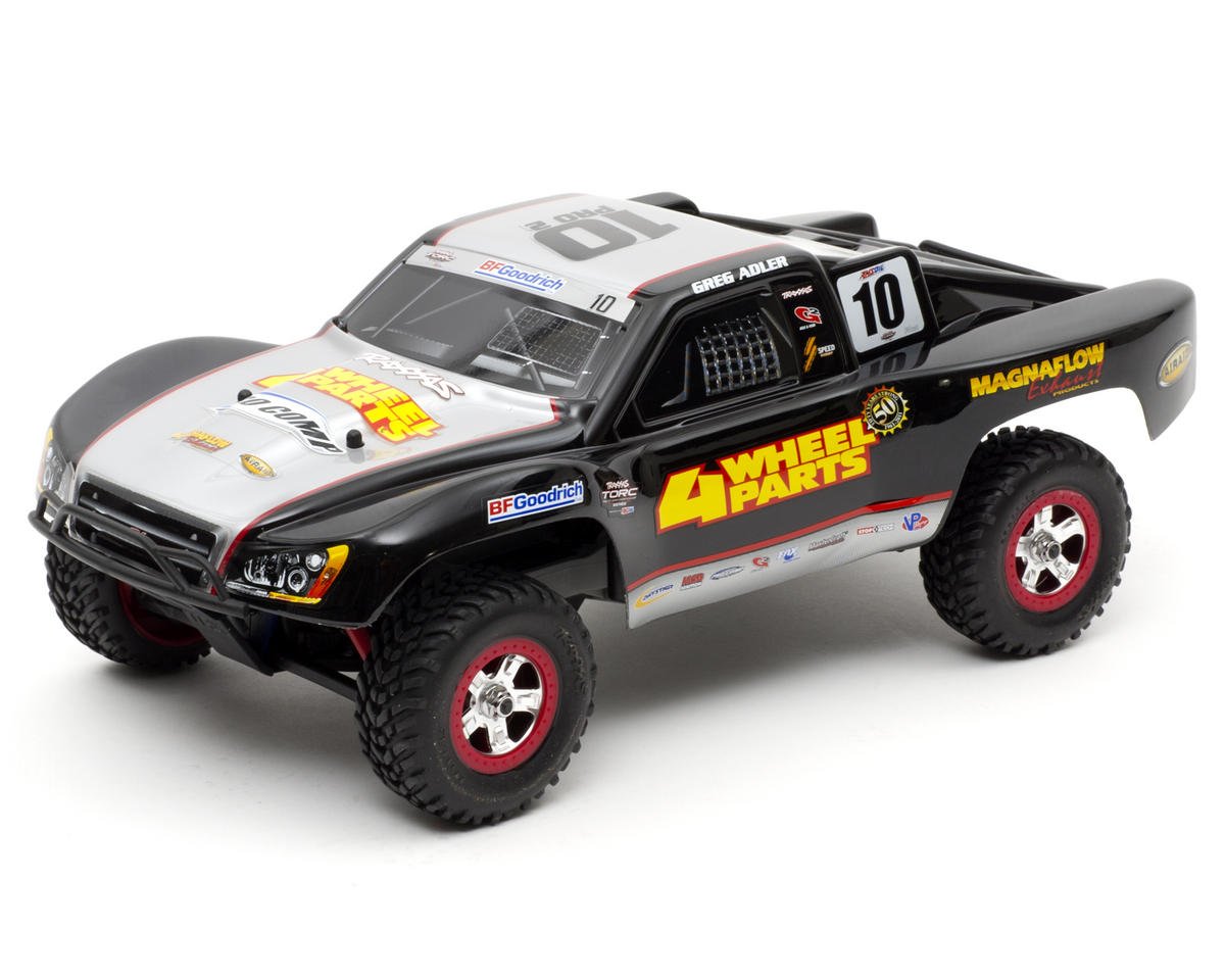 Traxxas 1/16 Slash 4X4 RTR Short Course Truck w/TQ 2.4GHz, Titan 550 ...