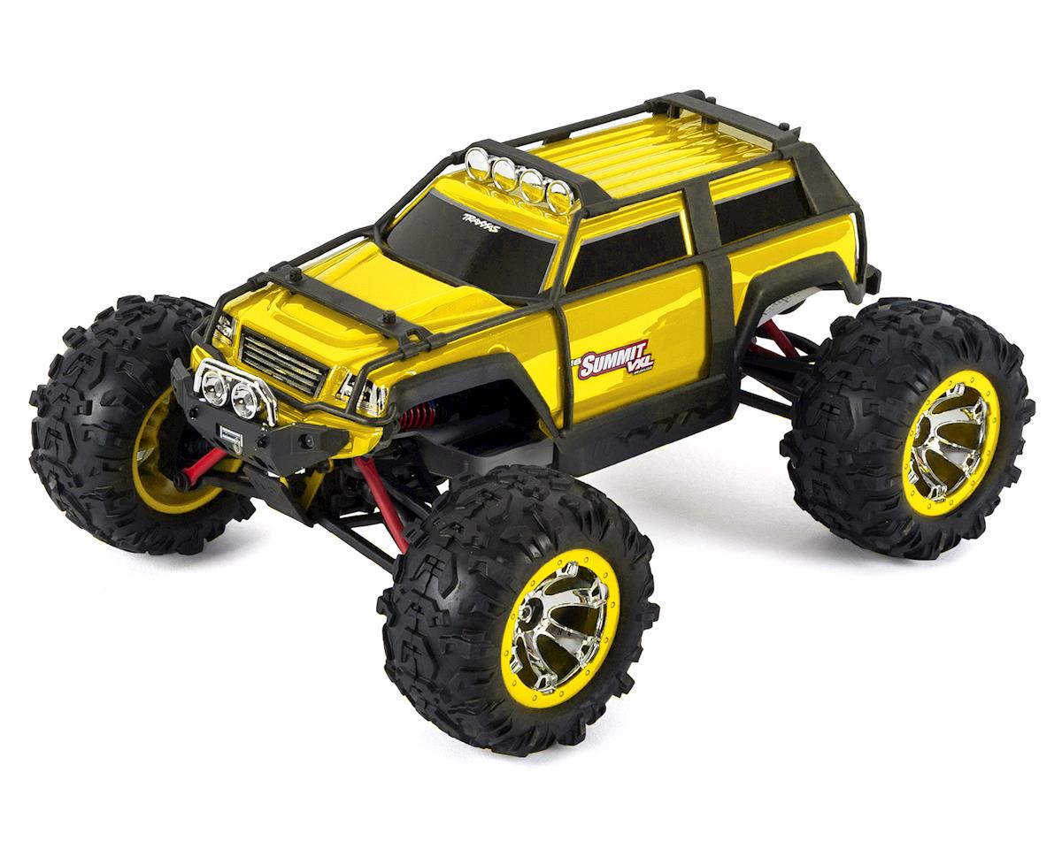 Traxxas Summit VXL 1/16 4WD Brushless RTR Truck (Yellow) [TRA72076-3 ...