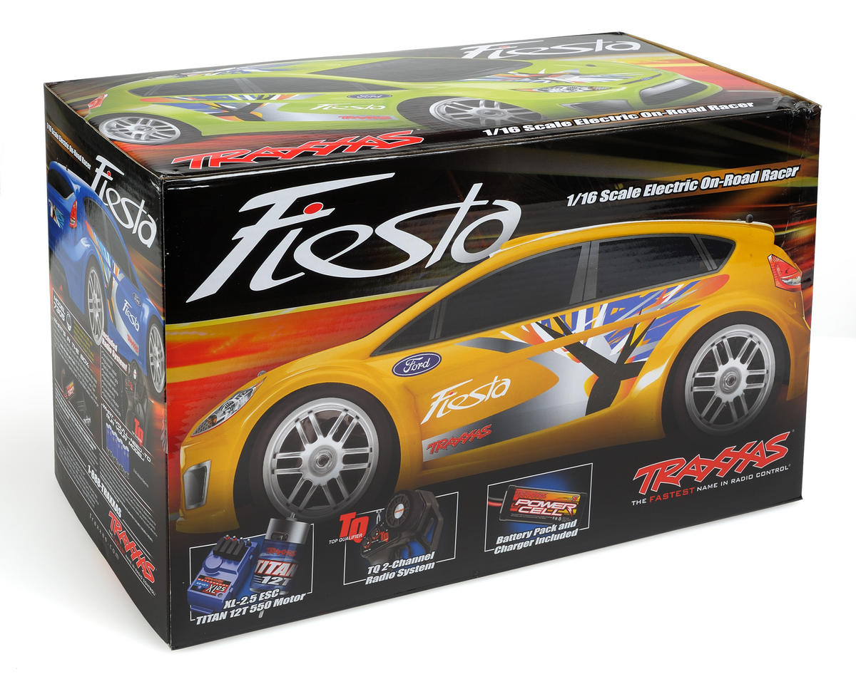 how fast does the traxxas ford fiesta go