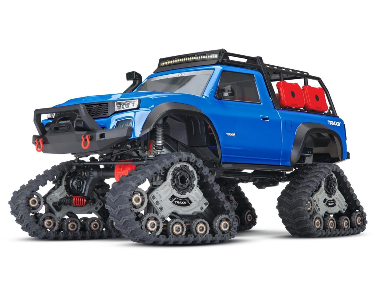 Traxxas Trx 4 110 Scale Trail Rock Crawler Blue Wall Terrain Traxx Tq 24ghz Radio