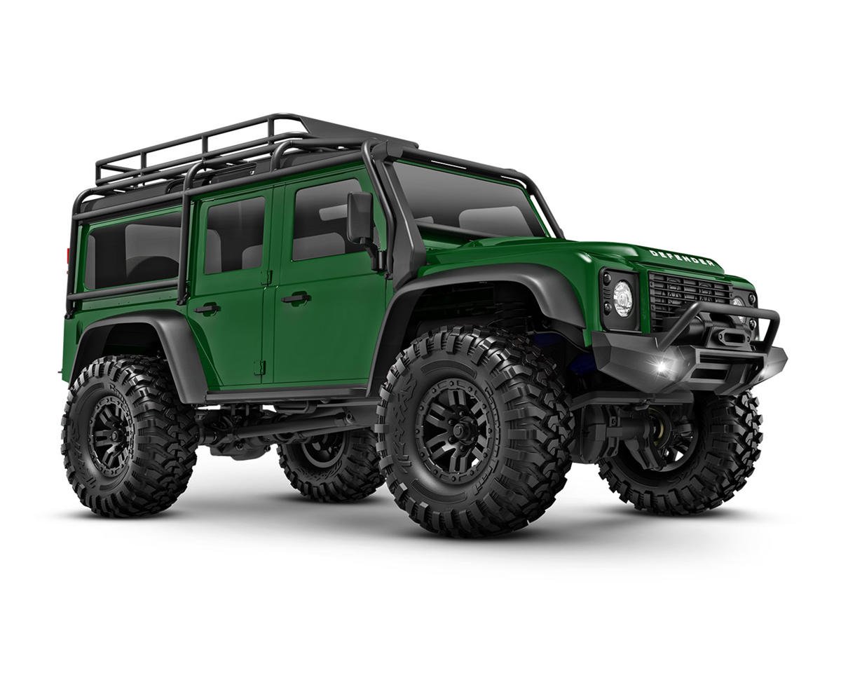 Traxxas TRX-4M 1/18 Electric Rock Crawler w/Land Rover Defender Body (Green)  [TRA97054-1-GRN] - HobbyTown