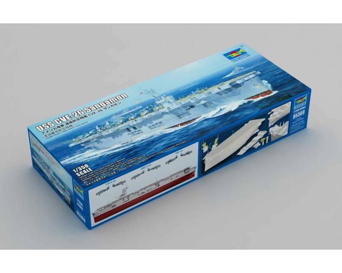 Trumpeter Scale Models 1 350 Uss Cve26 Sangamon Aircraftcarrier 